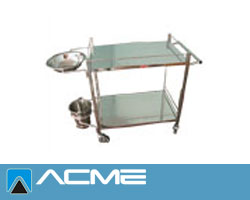 Dressing Trolley 18” x 30”(S.S.)